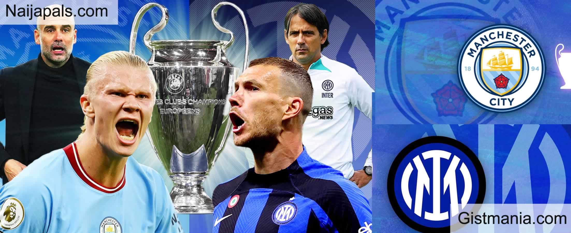 Manchester City V Inter Milan Uefa Champions League Final Matchteam